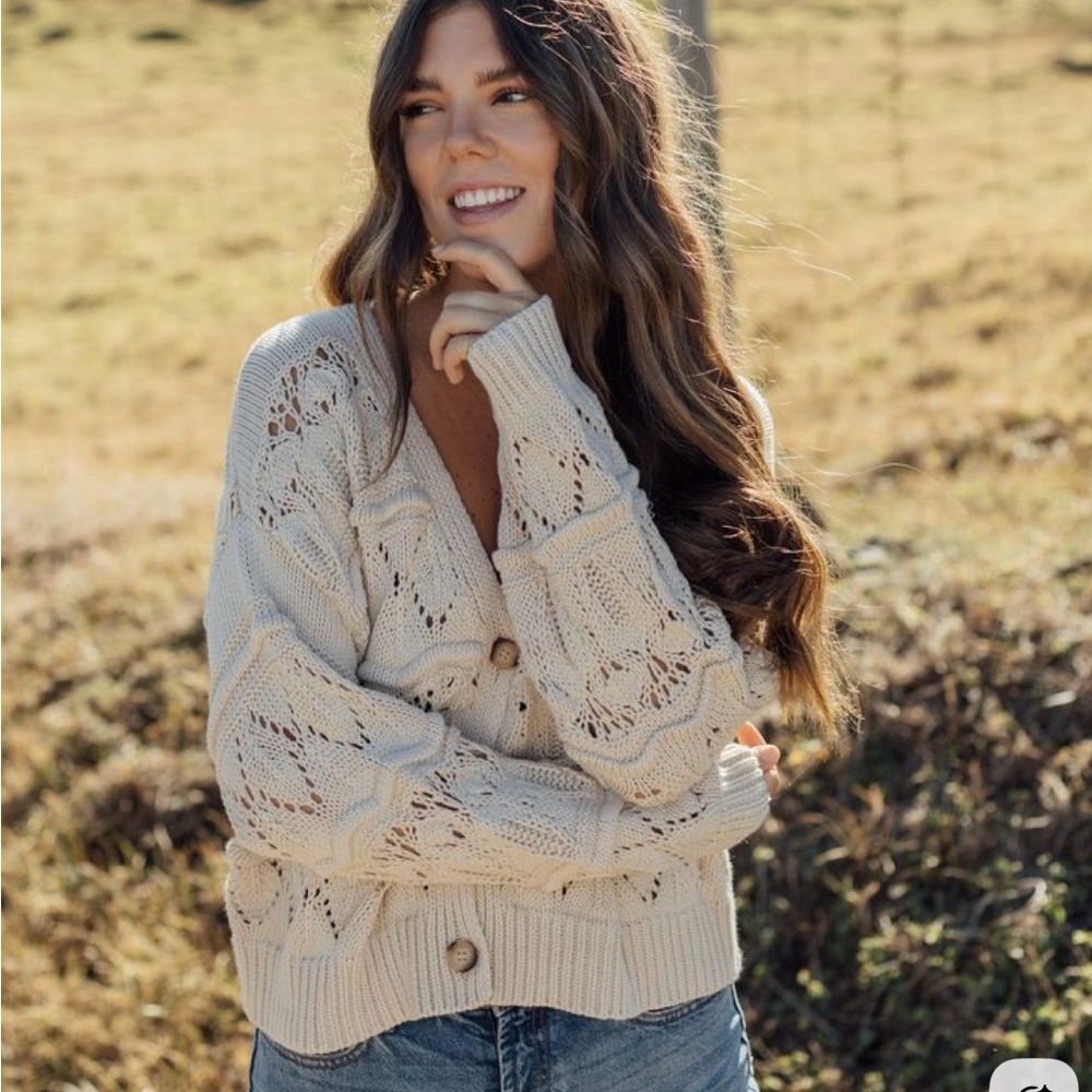 Neuflora Daphne Cardigan - Cream
